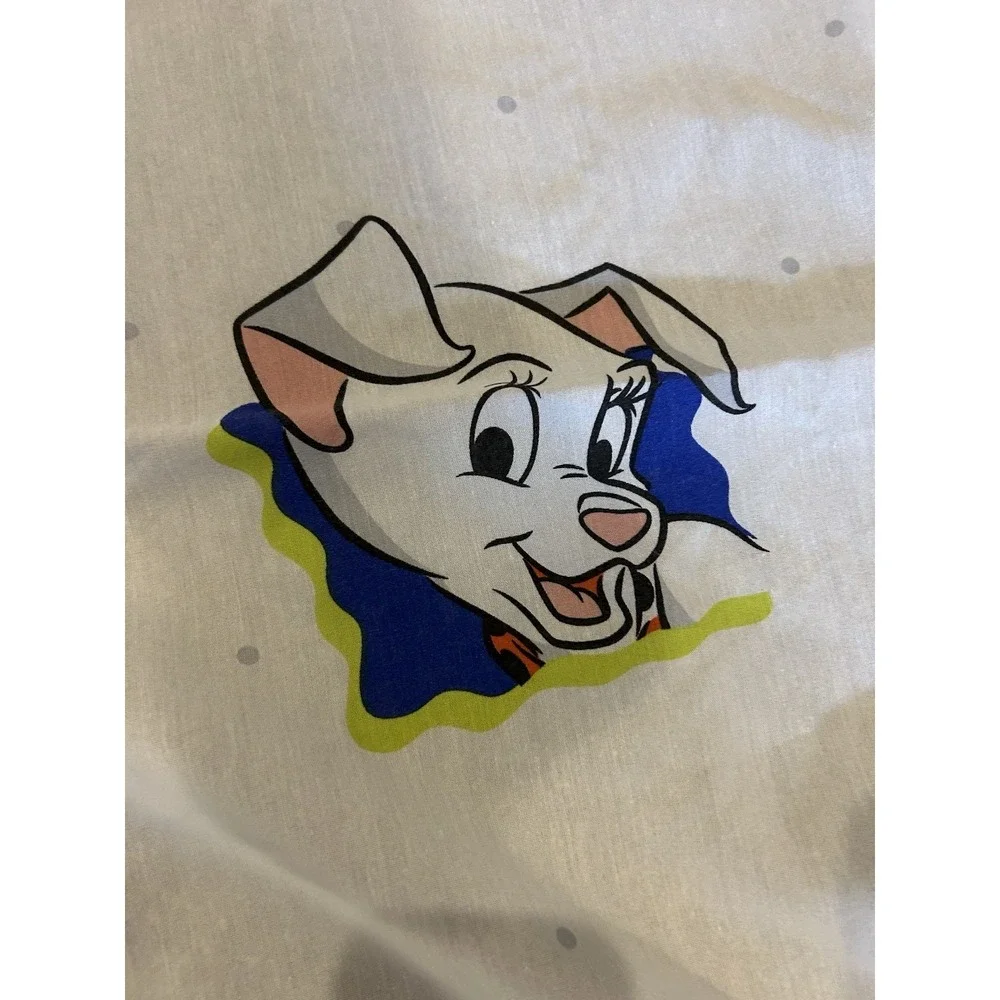 3 Vintage 101 Dalmatians Walt Disney Twin Sheets Set Playful Pups Cotton Blend
